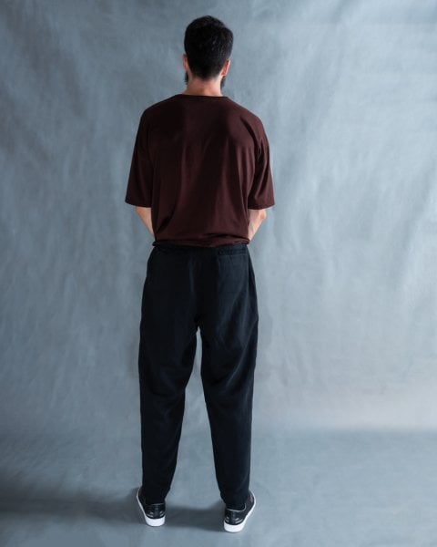GKD Tencel-Keten Pantolon / Siyah