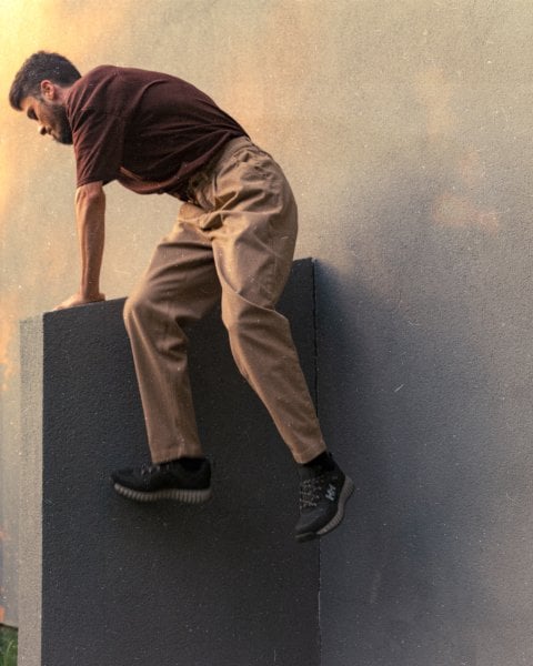 GND Balıksırtı Pantolon / Meşe Odunu