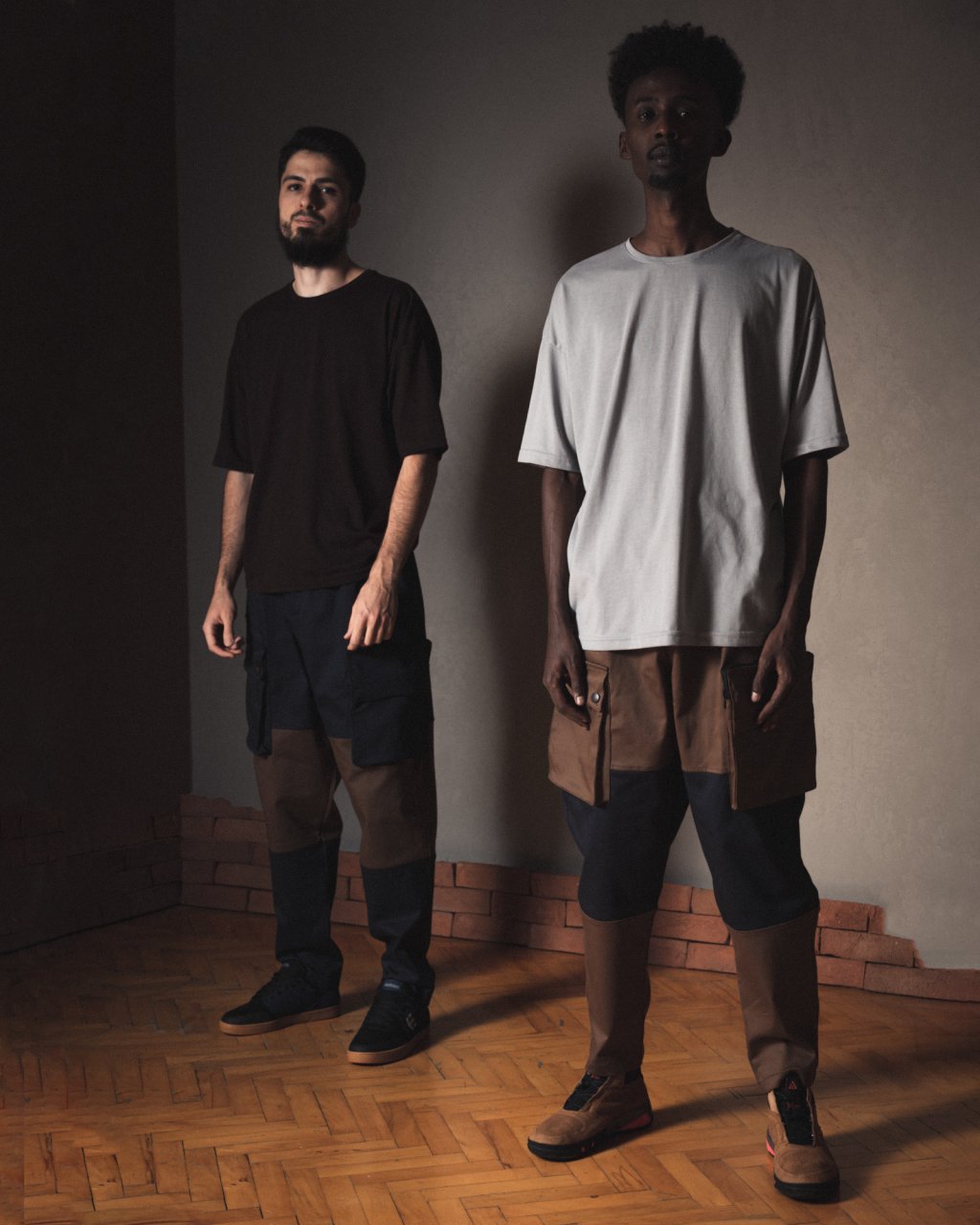 Asimetrik Cepli Garni Pantolon