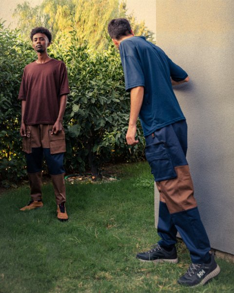 Asimetrik Cepli Garni Pantolon