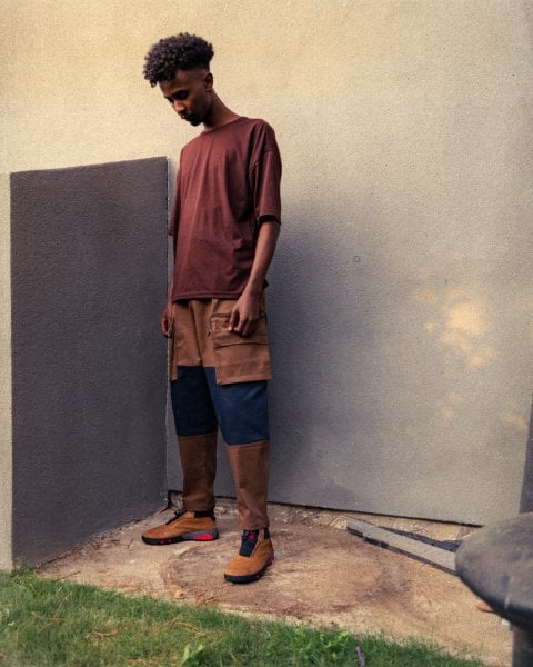 Asimetrik Cepli Garni Pantolon