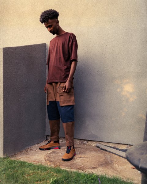 Asimetrik Cepli Garni Pantolon