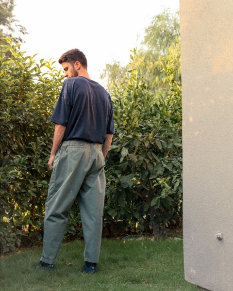 GKD Pamuk-Likra Pantolon XL (36,38) - Yeşil