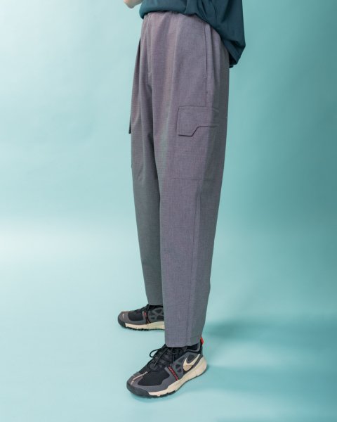 'Ripstop' Kargo Cepli Pantolon - Gri