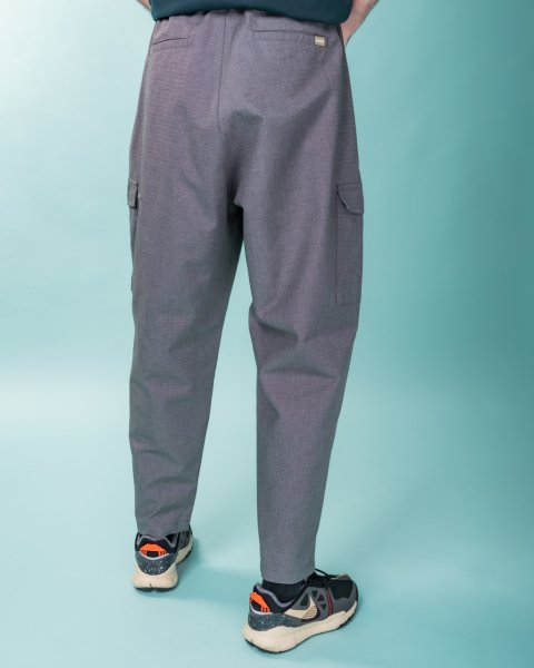 'Ripstop' Kargo Cepli Pantolon - Gri