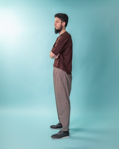 GPD Çift Pile Pamuk / Keten Pantolon S (28,29,30) - Renk 2
