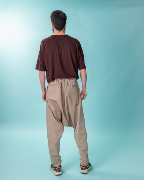 GSD Pamuk Şalvar Pantolon L ( ≤ 44 ) - Bej