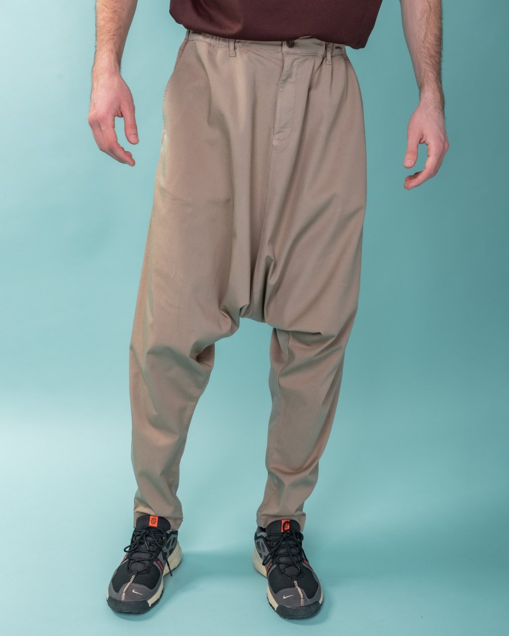 GSD Pamuk Şalvar Pantolon L ( ≤ 44 ) - Bej