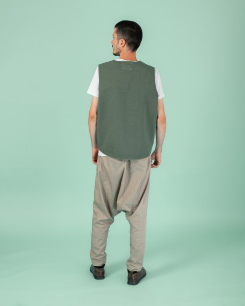 22/2 Klasik Yelek Yeşil - M