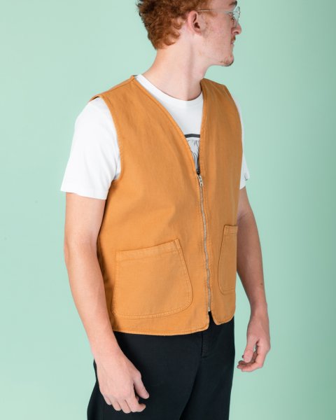 !ARŞİV! 22/2 Klasik Yelek Turuncu (Buckthorn Brown) - L