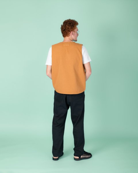 !ARŞİV! 22/2 Klasik Yelek Turuncu (Buckthorn Brown) - XL