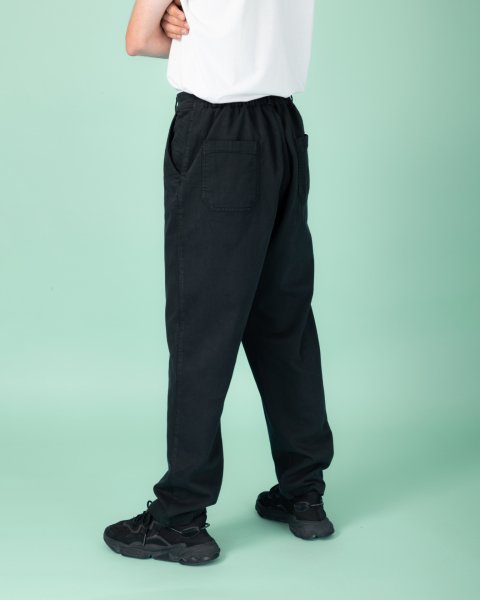 22/2 Tencel - Pamuk Pantolon Siyah - S (28,29)