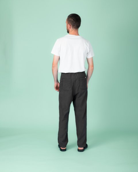 22/2 Tencel - Pamuk Pantolon 'İnce' Koyu Kahve - L (33,34)