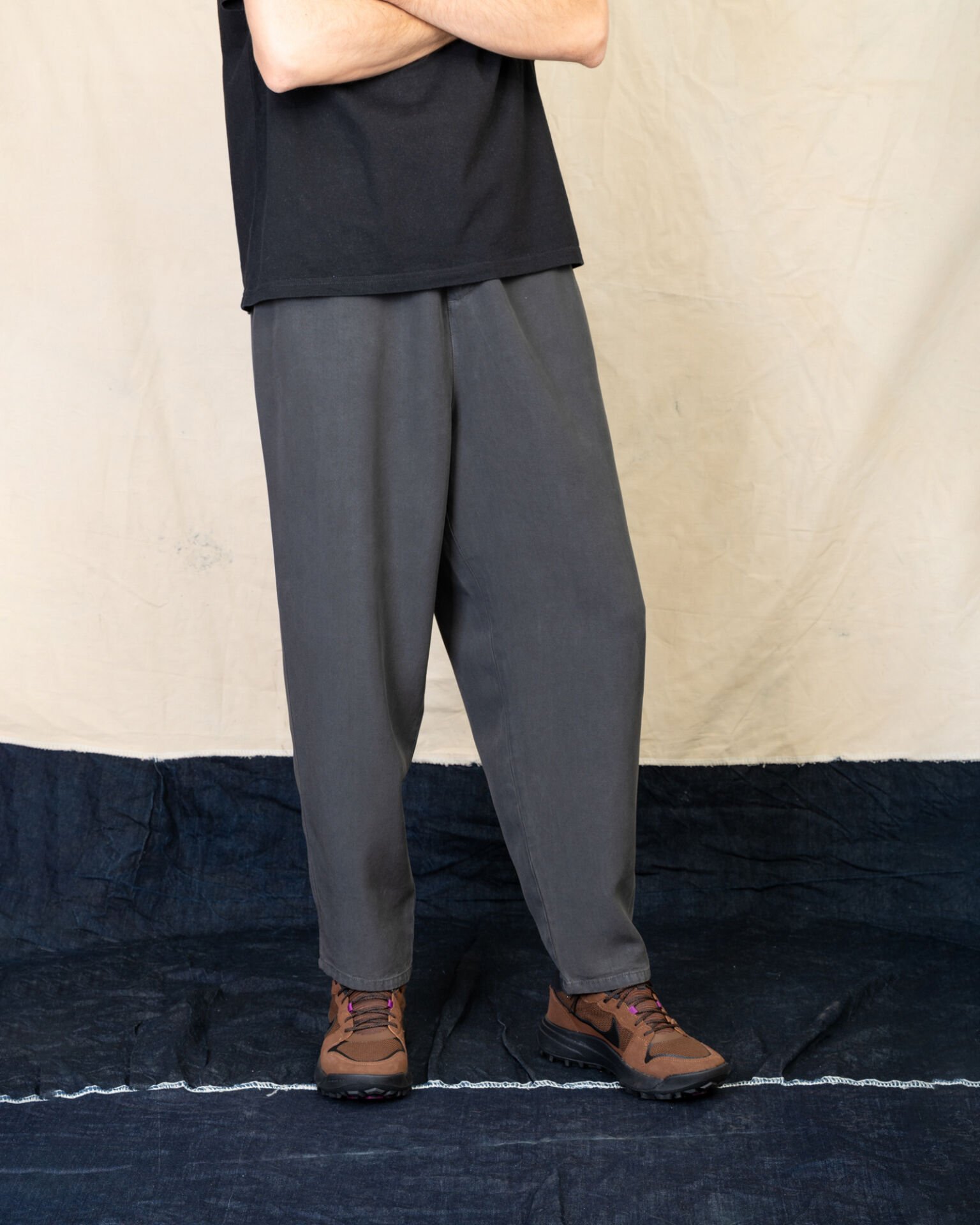 Tencel Pantolon Antrasit - S (28,29)