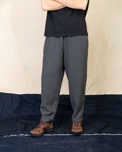Tencel Pantolon Antrasit - XL (34,36)