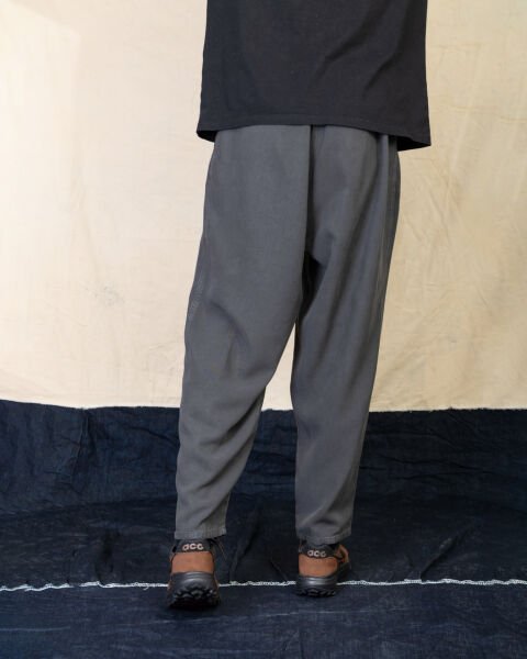 Tencel Pantolon Antrasit - XL (34,36)