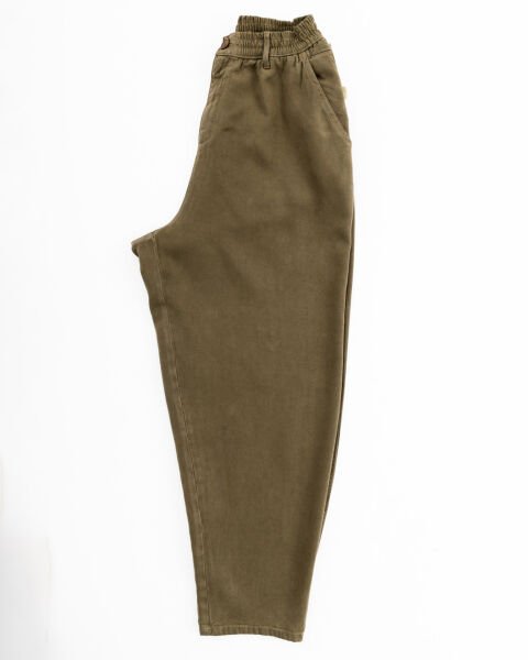 Tencel Pantolon Yeşil - XXL (38,40)