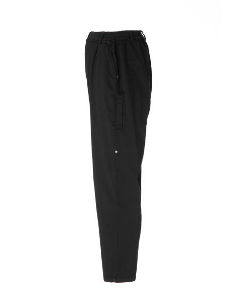 Ön Pileli Yarı Büzgü Pantolon Siyah - S -29, 30-