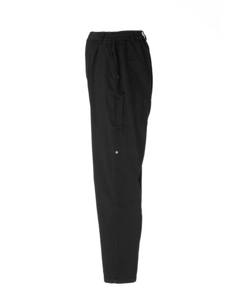 Ön Pileli Yarı Büzgü Pantolon Siyah - XXL -40, 42-