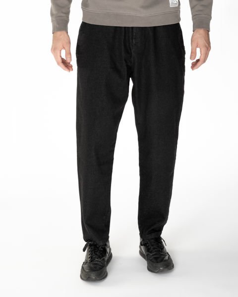 9,5 Oz. Yumuşak Kot Pantolon Siyah - M (30,31)