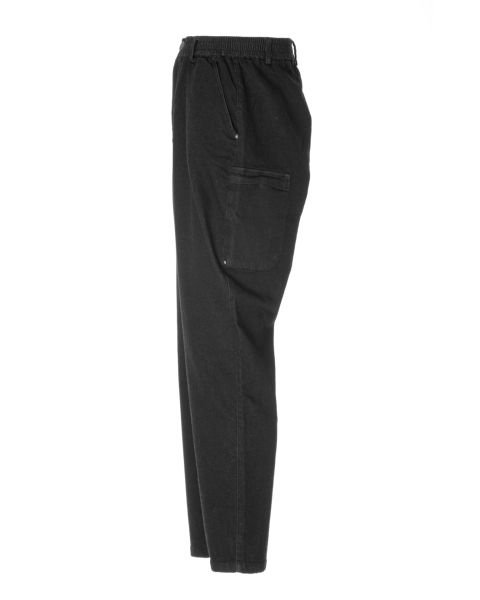 9,5 Oz. Yumuşak Kot Pantolon Siyah - L (32,33)