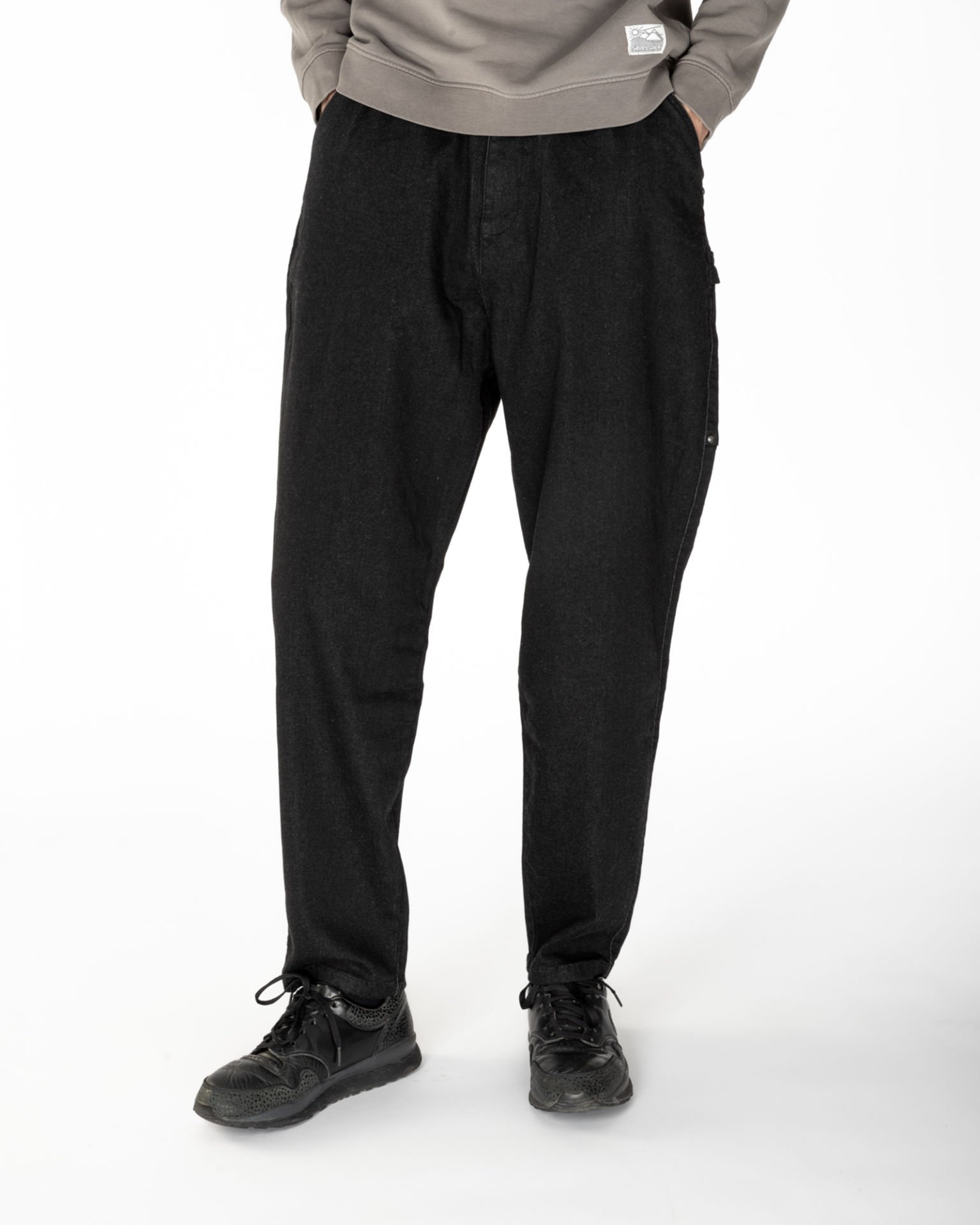 9,5 Oz. Yumuşak Kot Pantolon Siyah - L (32,33)