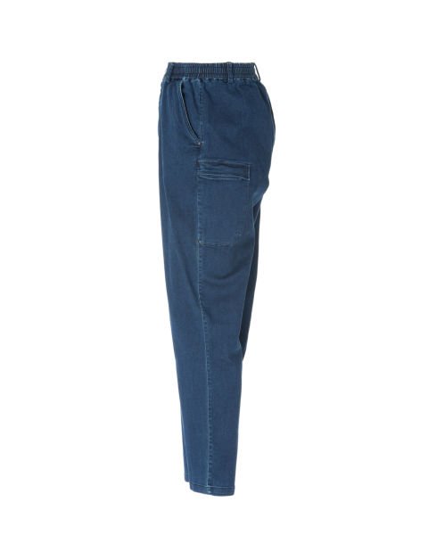 9,5 Oz. Yumuşak Kot Pantolon Mavi - XL (34,36)