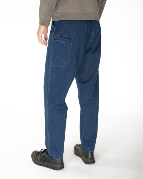 9,5 Oz. Yumuşak Kot Pantolon Mavi - XL (34,36)