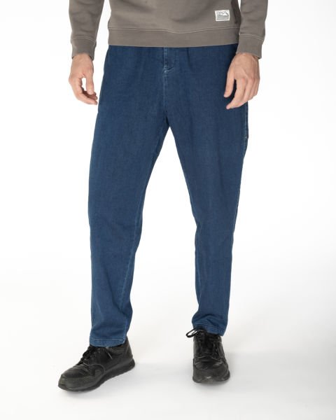 9,5 Oz. Yumuşak Kot Pantolon Mavi - XL (34,36)