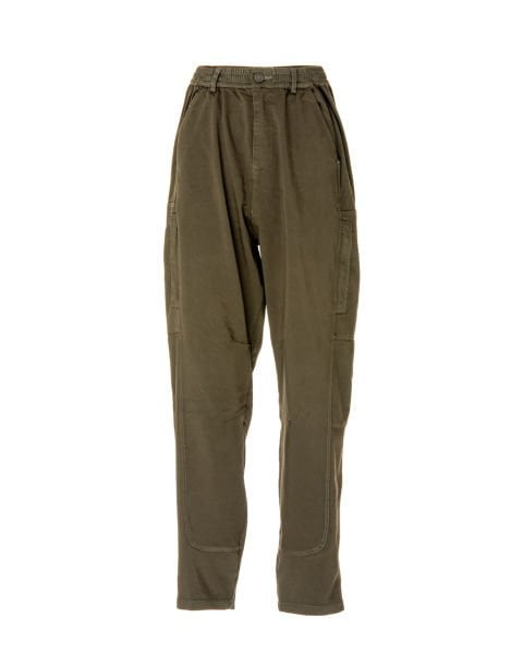 CLS3 Yan Cepli Koyu Yeşil Pantolon