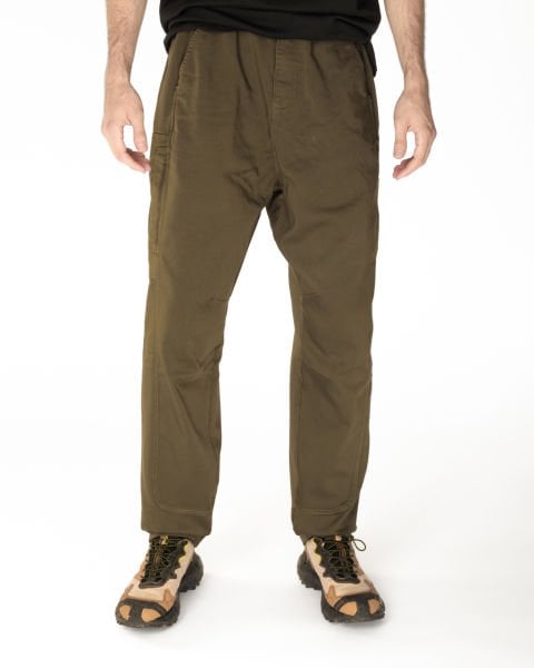 CLS3 Yan Cepli Koyu Yeşil Pantolon