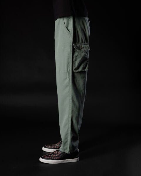 Tencel - Pamuk Tek Pile Pantolon