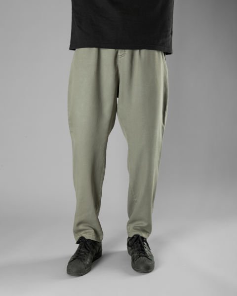 Örme Kumaş Tek Pile Pantolon