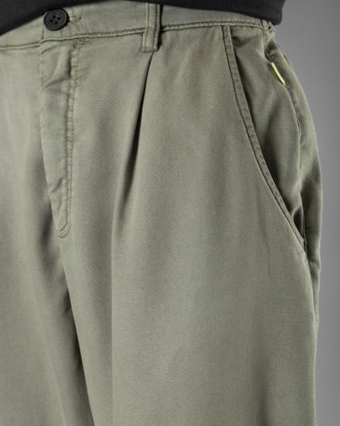 Örme Kumaş Tek Pile Pantolon