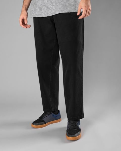 'PL' Üç Fleto Cepli Pantolon - Siyah