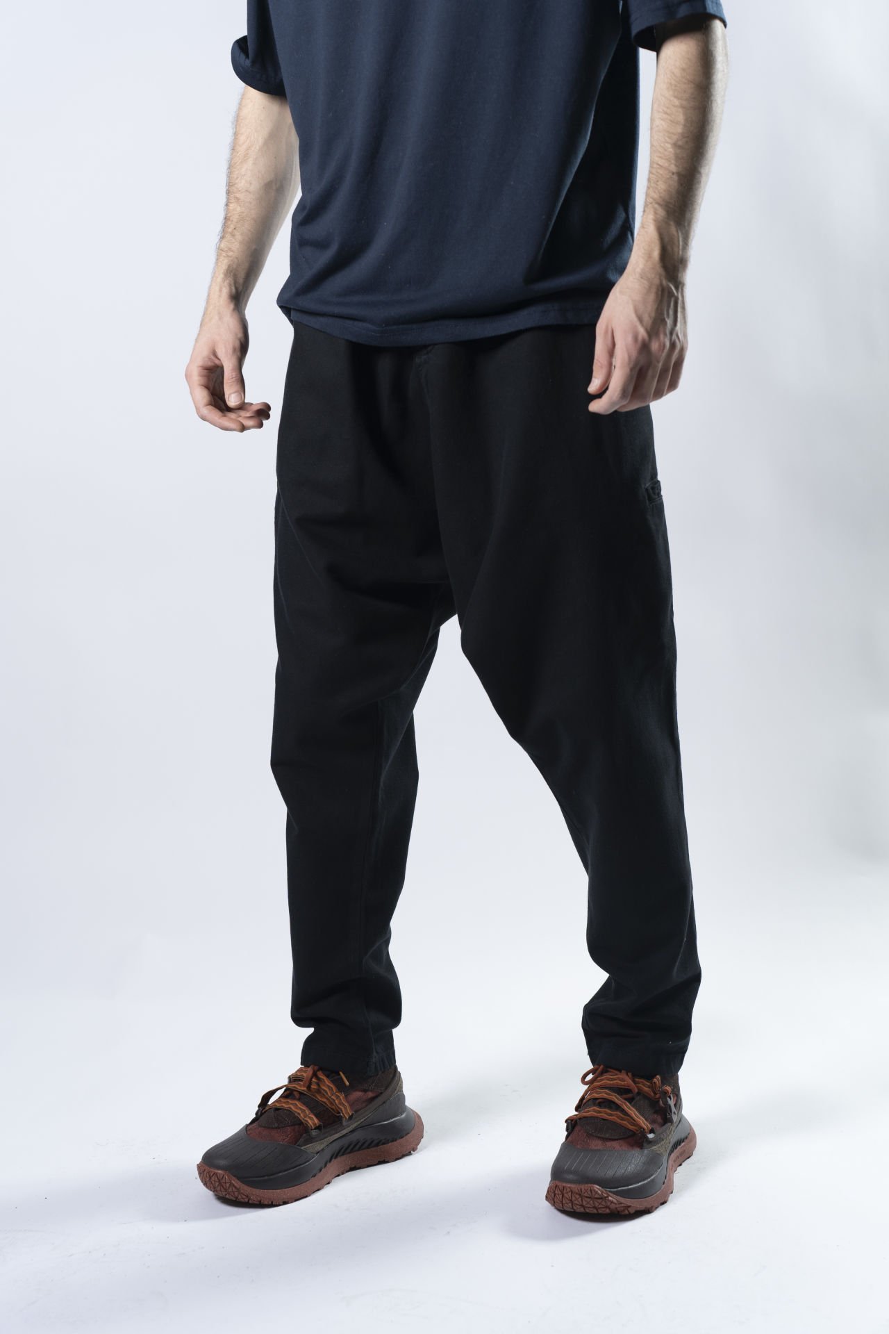 Fleto Kargo Cepli Pamuk Şalvar Pantolon